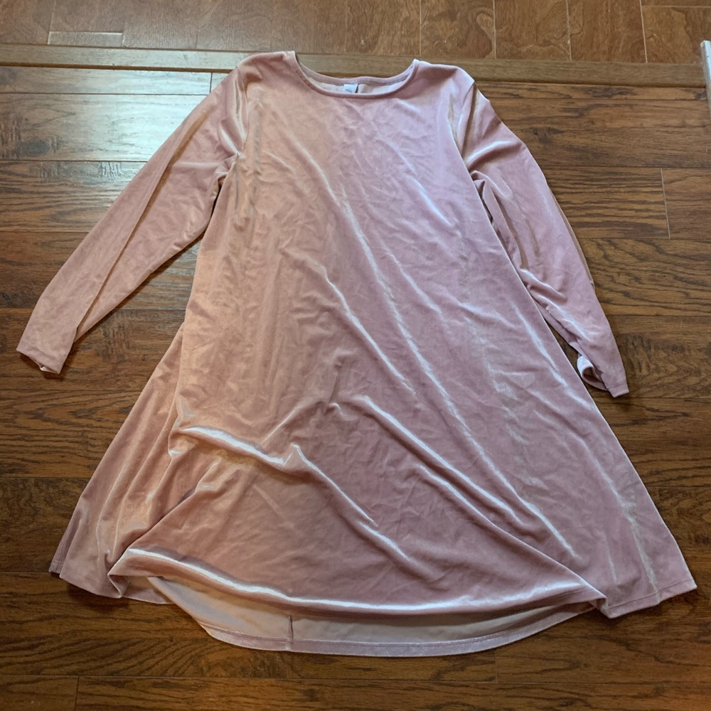 Old Navy Pink Satin Dress